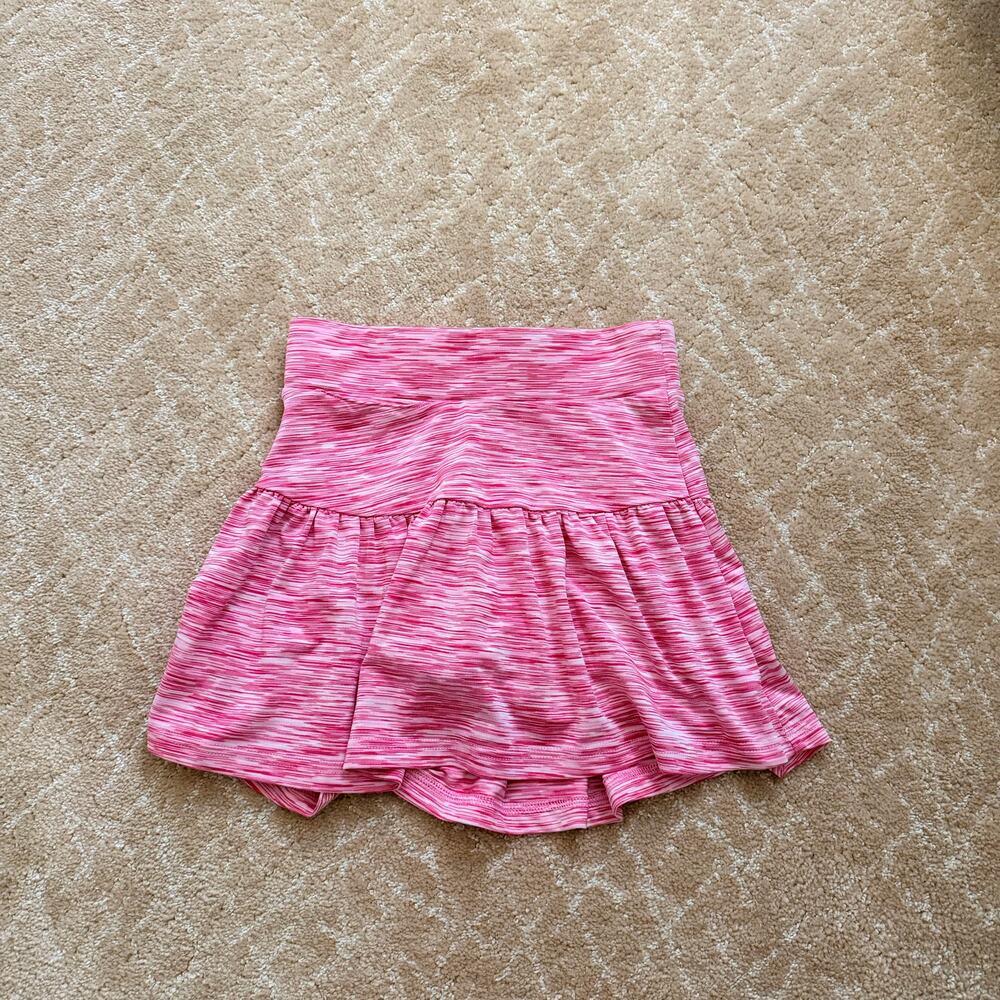 Garb Athletics Girl’s Pink Tennis Skirt Skort- Medium 7/8